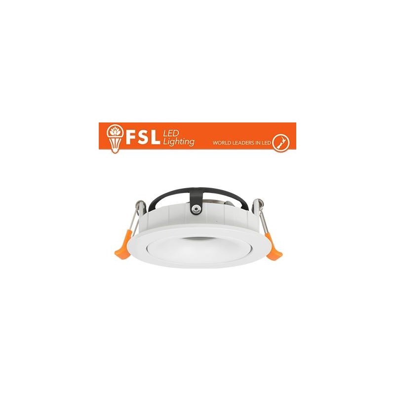 Ghiera orientabile 3D TONDA - Alluminio verniciato a polvere, foro 95mm BIANCA Ghiera orientabile 3D TONDA - Alluminio verniciato a polvere, foro 95mm BIANCA