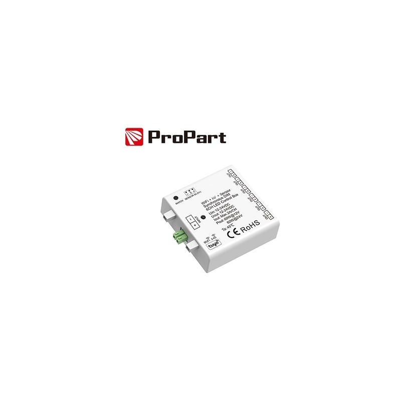 Box controllo sincrono 6CH Dim 12-24VDC, WiFi - RF - Sensor Box controllo sincrono 6CH Dim 12-24VDC, WiFi - RF - Sensor