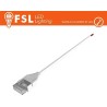 Cavo connettore 20cm, + fili spelati LED 220V Cavo connettore 20cm, + fili spelati LED 220V