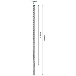 2608900113,Punta SDS plus-7X 12x400x465 mm