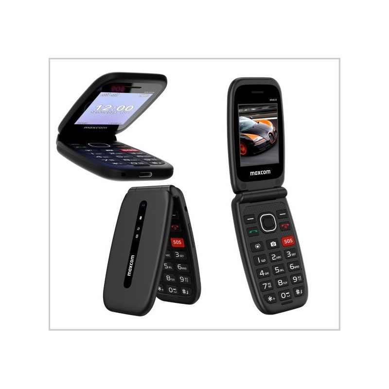 Telefono MAXCOM Comfort MM828 4G Nero Telefono MAXCOM Comfort MM828 4G Nero