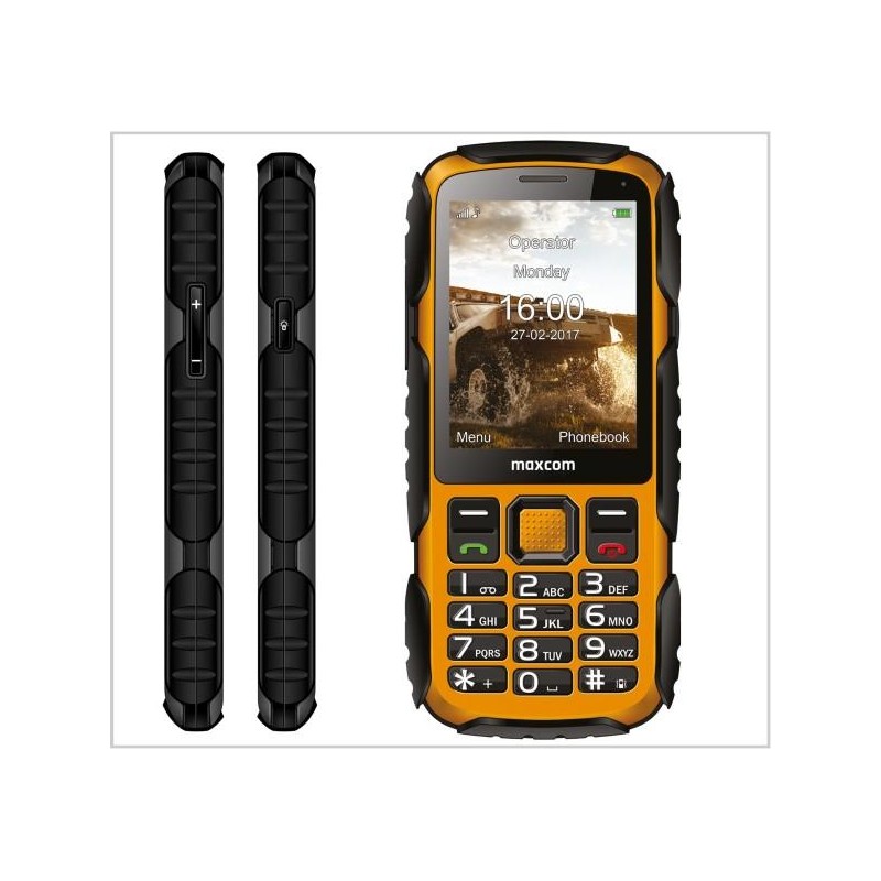 Telefono MAXCOM Strong MM920 L Arancione 2G Telefono MAXCOM Strong MM920 L Arancione 2G