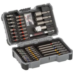 2607017164,X-Pro set bit avvitamento Extra Hard con portabit, 43 pz