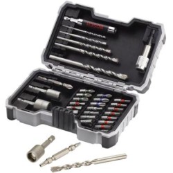 2607017326,Set punte per calcestruzzo e bit avvitamento Extra Hard, 35 pz.