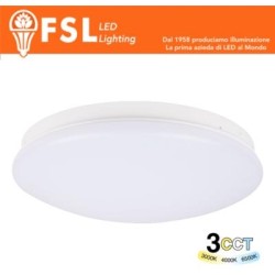 Plafoniera LED 24W Ø364*94mm - 3 in 1 CCT (3000-4000-6500K)