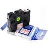 Laminato Black-white 9mmX8m Brother labelTZ-S221/TZe-S221 Laminato Black-white 9mmX8m Brother labelTZ-S221/TZe-S221