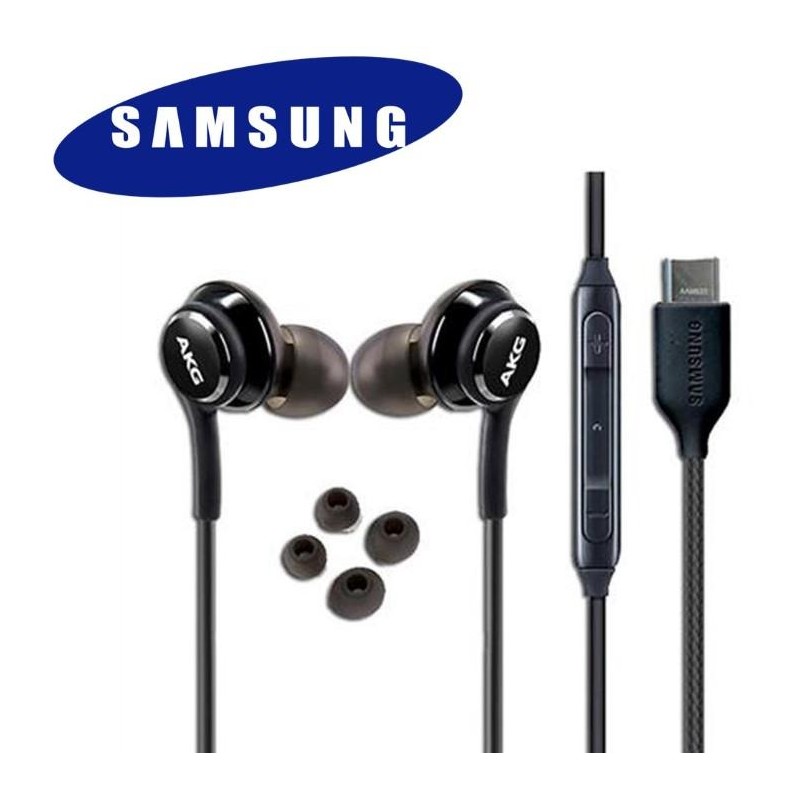 Auricolari Samsung EO-IC100BBE AKG Tipo-C Neri in Bulk Auricolari Samsung EO-IC100BBE AKG Tipo-C Neri in Bulk
