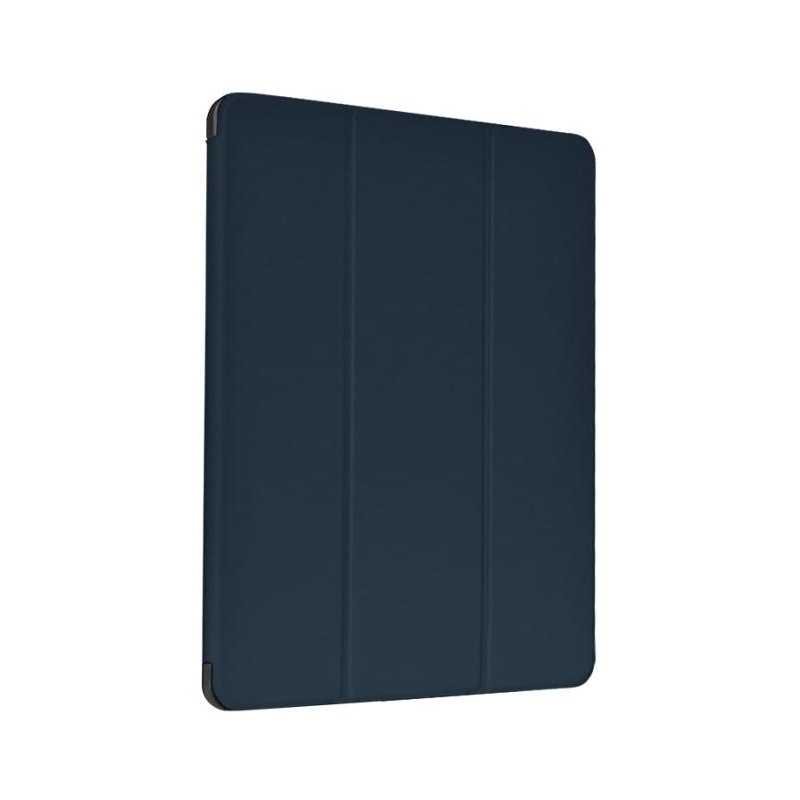 Cover iPad Pro 12.9 2021 in pelle con supporto pencil Blu Cover iPad Pro 12.9 2021 in pelle con supporto pencil Blu