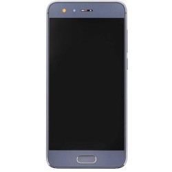 Lcd e Touch con frame Originale per Honor 9 Grigio