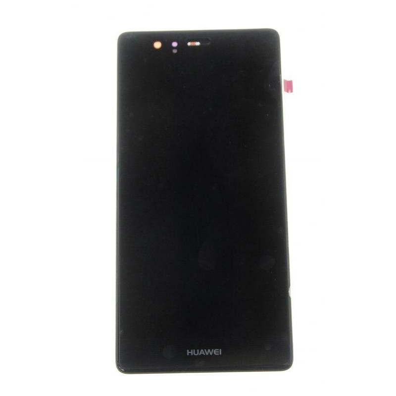 LCD + Touch Originale con Frame per Huawei P9 Nero LCD + Touch Originale con Frame per Huawei P9 Nero