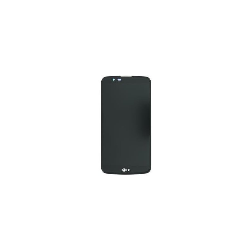 LCD + Touch Originale con Frame per LG K10 Nero LCD + Touch Originale con Frame per LG K10 Nero