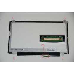 Display B116XTN04.0 Top/Bottom led 11.6 - 40 pin